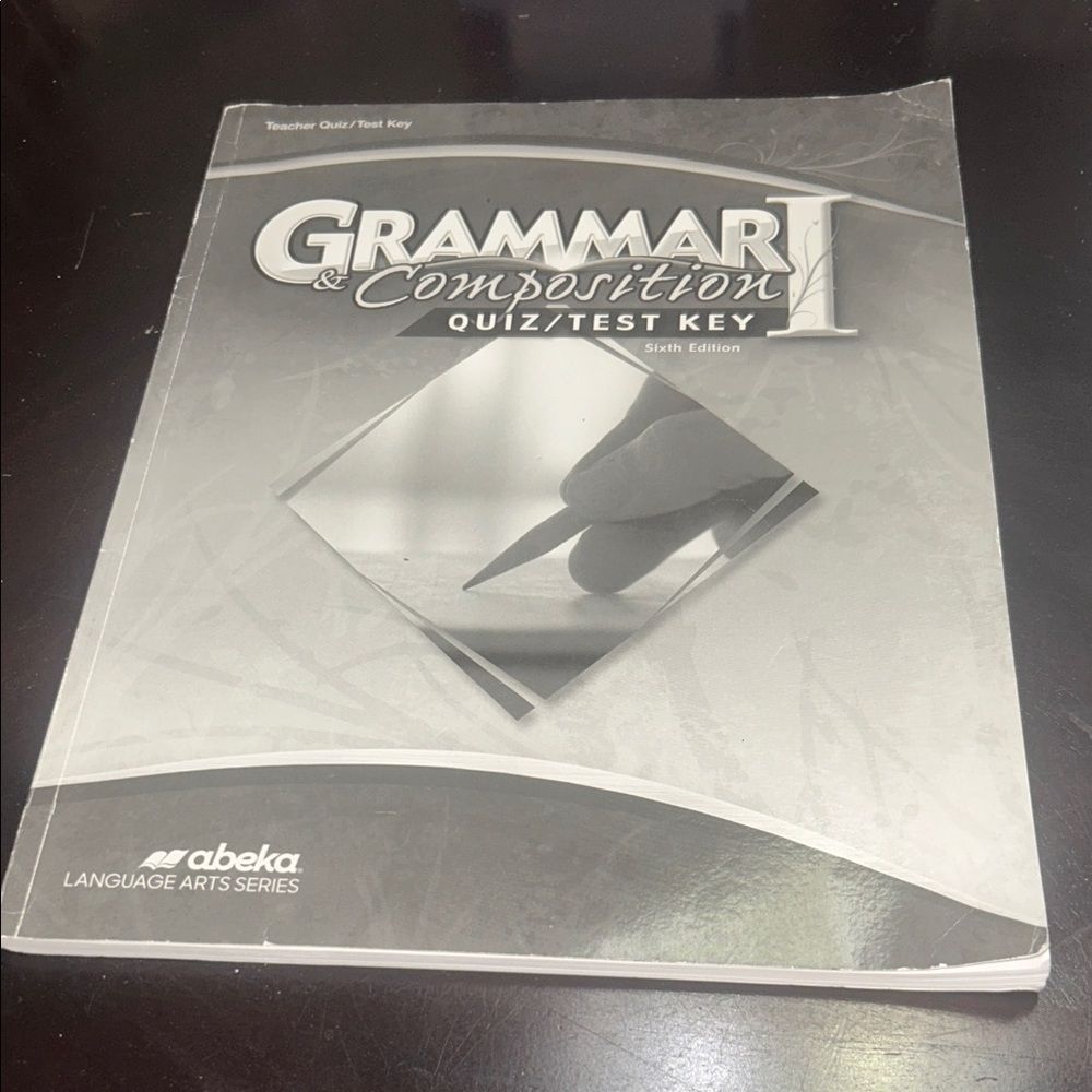 Abeka 7th Grade Grammar & Composition I